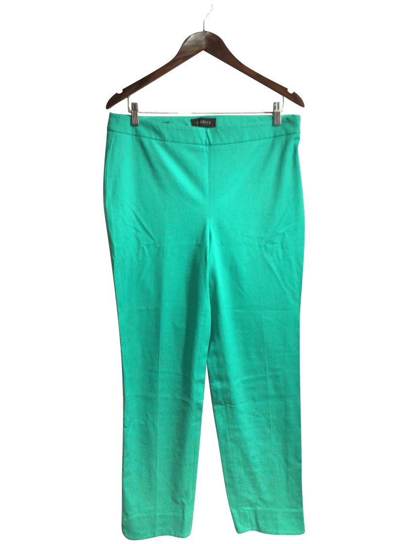 TALBOTS Women Work Pants Regular fit in Green - 10