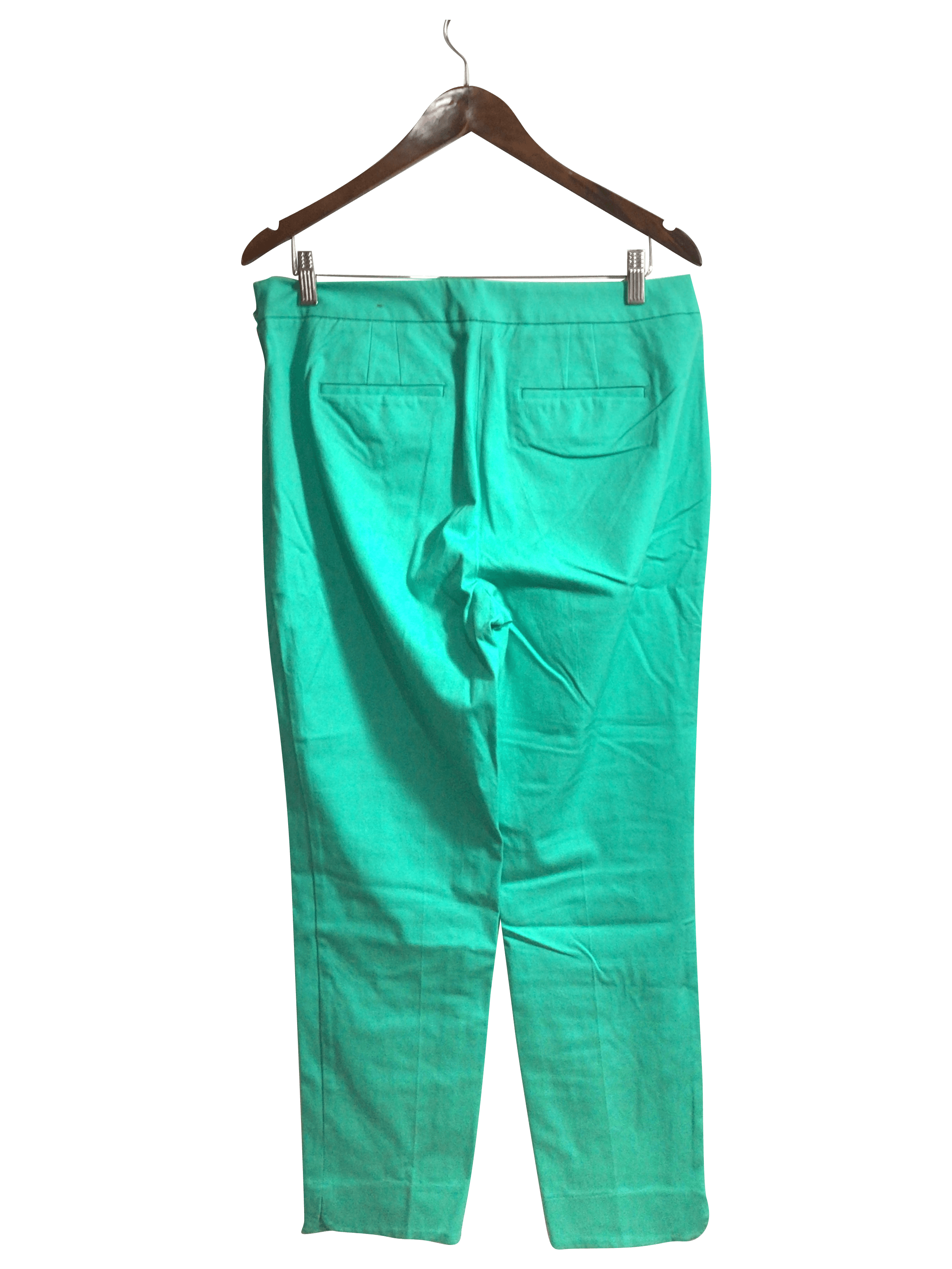 TALBOTS Women Work Pants Regular fit in Green - 10