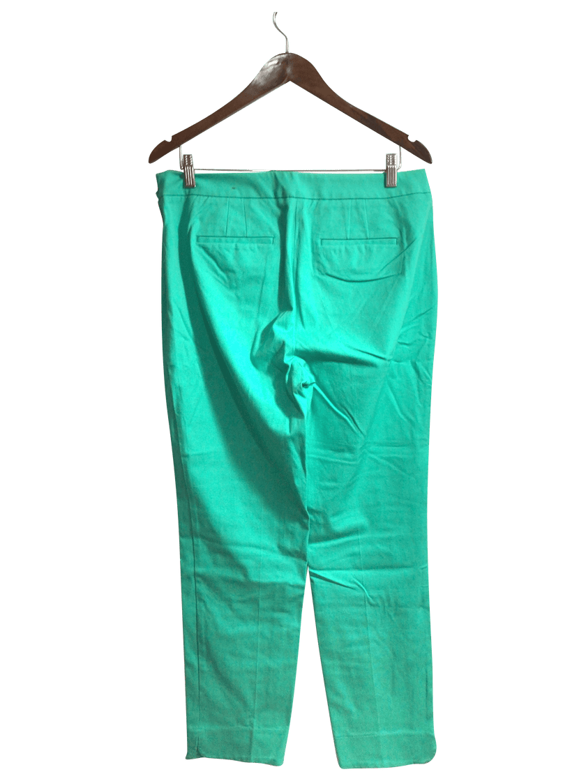 TALBOTS Women Work Pants Regular fit in Green - 10