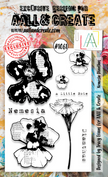 AALL and Create  A6 Stamp Set - 1061 - Nemesia Dianthus