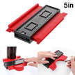 Contour Gauge Profile Gauge – Carpentry & Woodworking Measurement Tool (Blue, Green, Red | 12cm & 25cm)