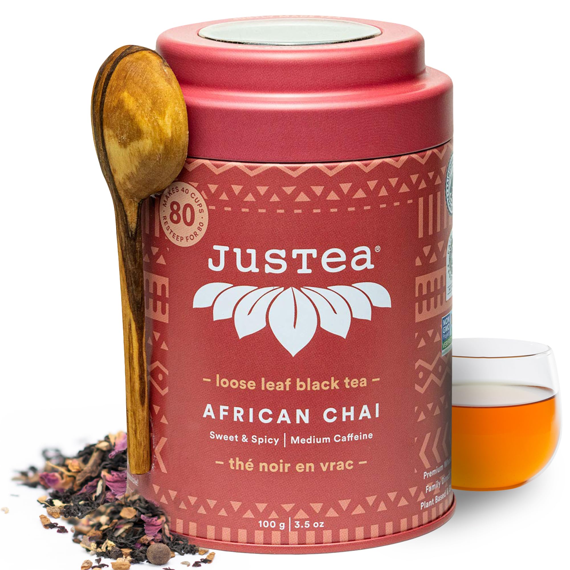 JusTea - Black Tea - African Chai (100g)
