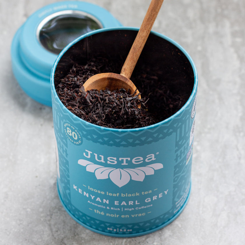 JusTea - Black Tea - Kenyan Earl Grey (90g)