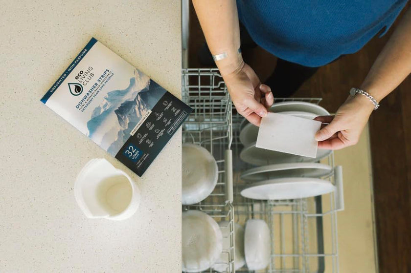 Eco Living Club - Dishwasher Detergent Strips (32ct)