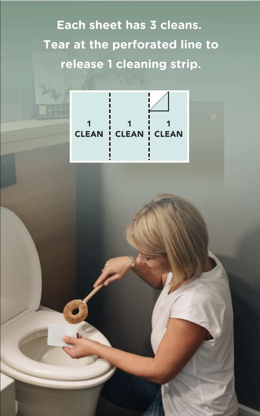 Eco Living Club - Toilet Bowl Cleaner Strips (39ct)