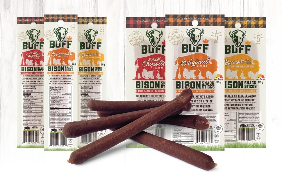 BUFF - Bison Snack Stick - Original (125g)