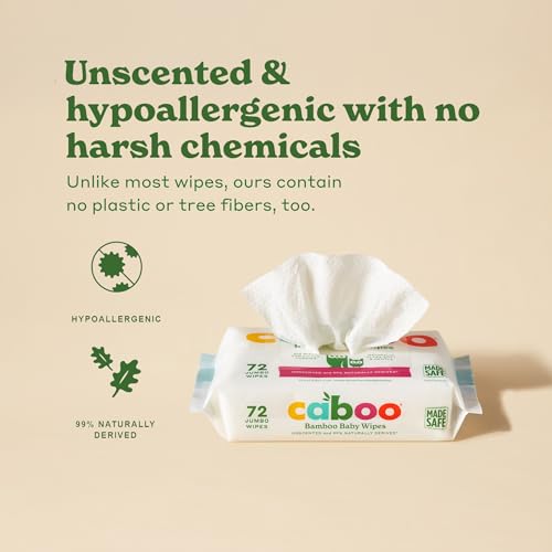 Caboo - Bamboo Baby Wipes (216ct)
