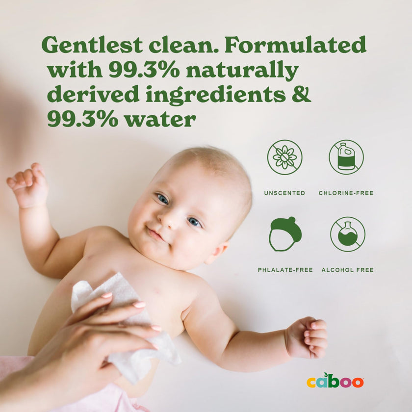 Caboo - Bamboo Baby Wipes (216ct)