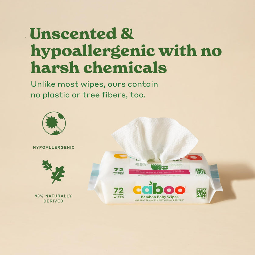 Caboo - Bamboo Baby Wipes (30ct)