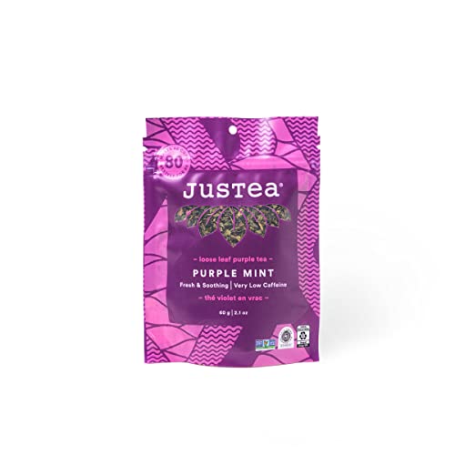 JusTea - Purple Tea - Purple Mint (60g)