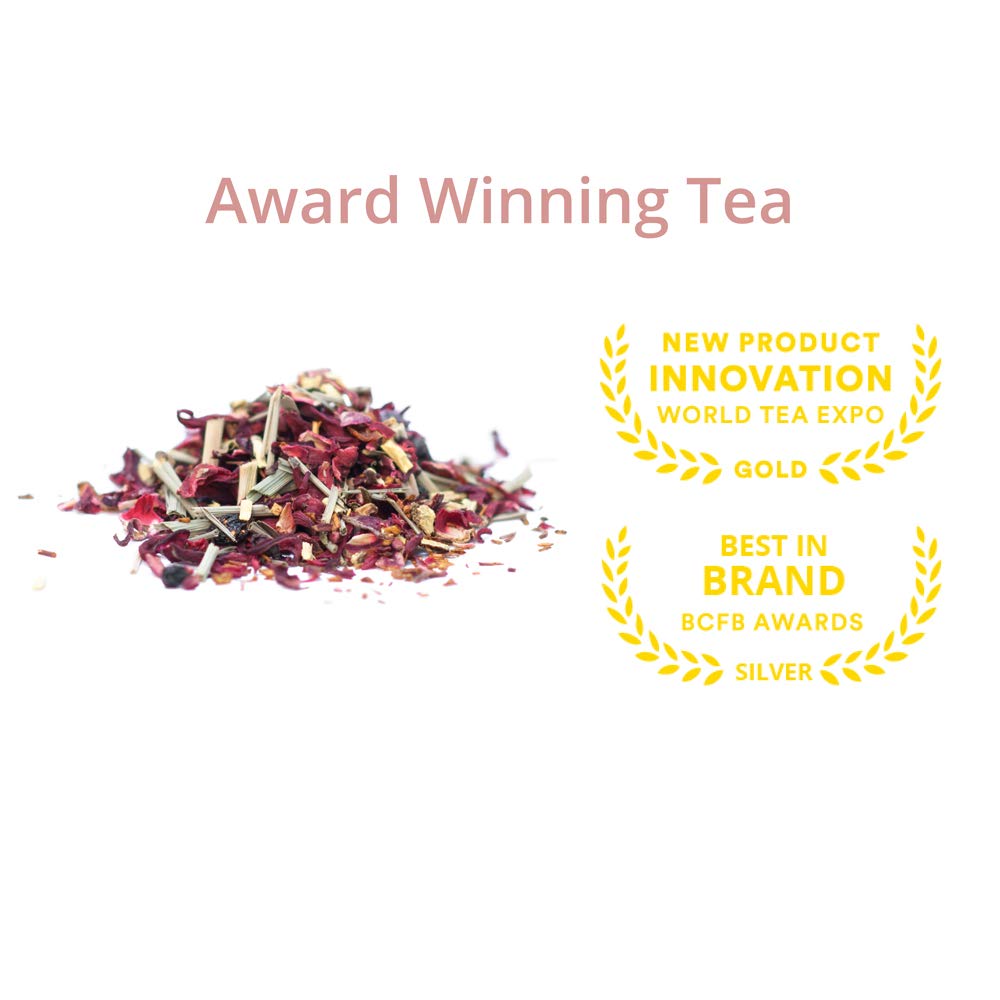 JusTea - Herbal Tea - Little Berry Hibiscus (90g)