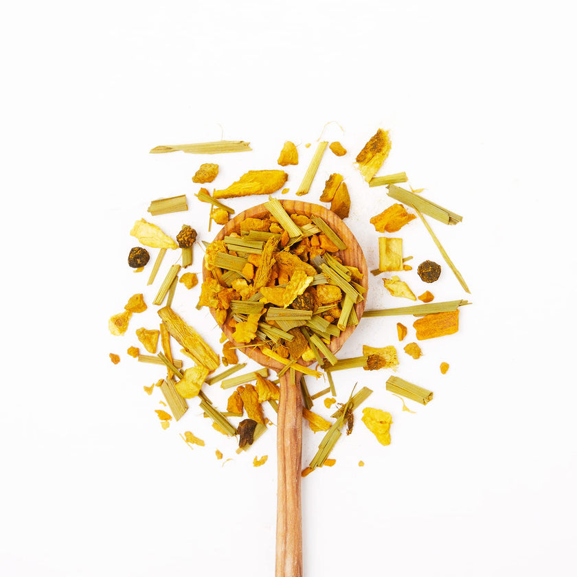JusTea - Turmeric Ginger - Loose Leaf Herbal (110g)