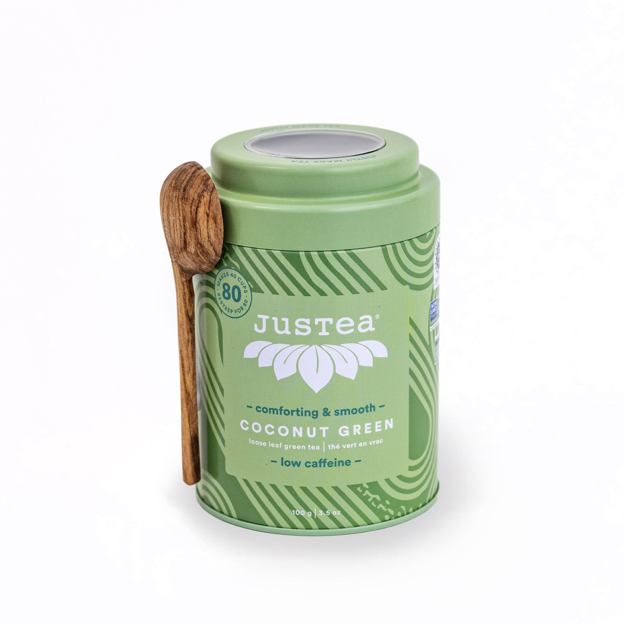 JusTea - Golden Green - Loose Leaf Green Tea (100g)