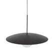 SLATE Mid-Century Modern Wide Dome Pendant Light for Kitchen Island & Dining Table
