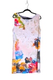 LA GALERISTE Women Shift Dresses Regular fit in White - L