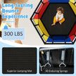4 FT Small Toddler Recreational Trampoline with Safety Enclosure Net