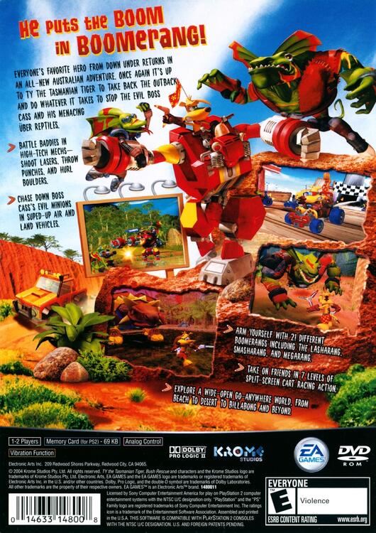 Ty the Tasmanian Tiger 2: Bush Rescue (usagé)