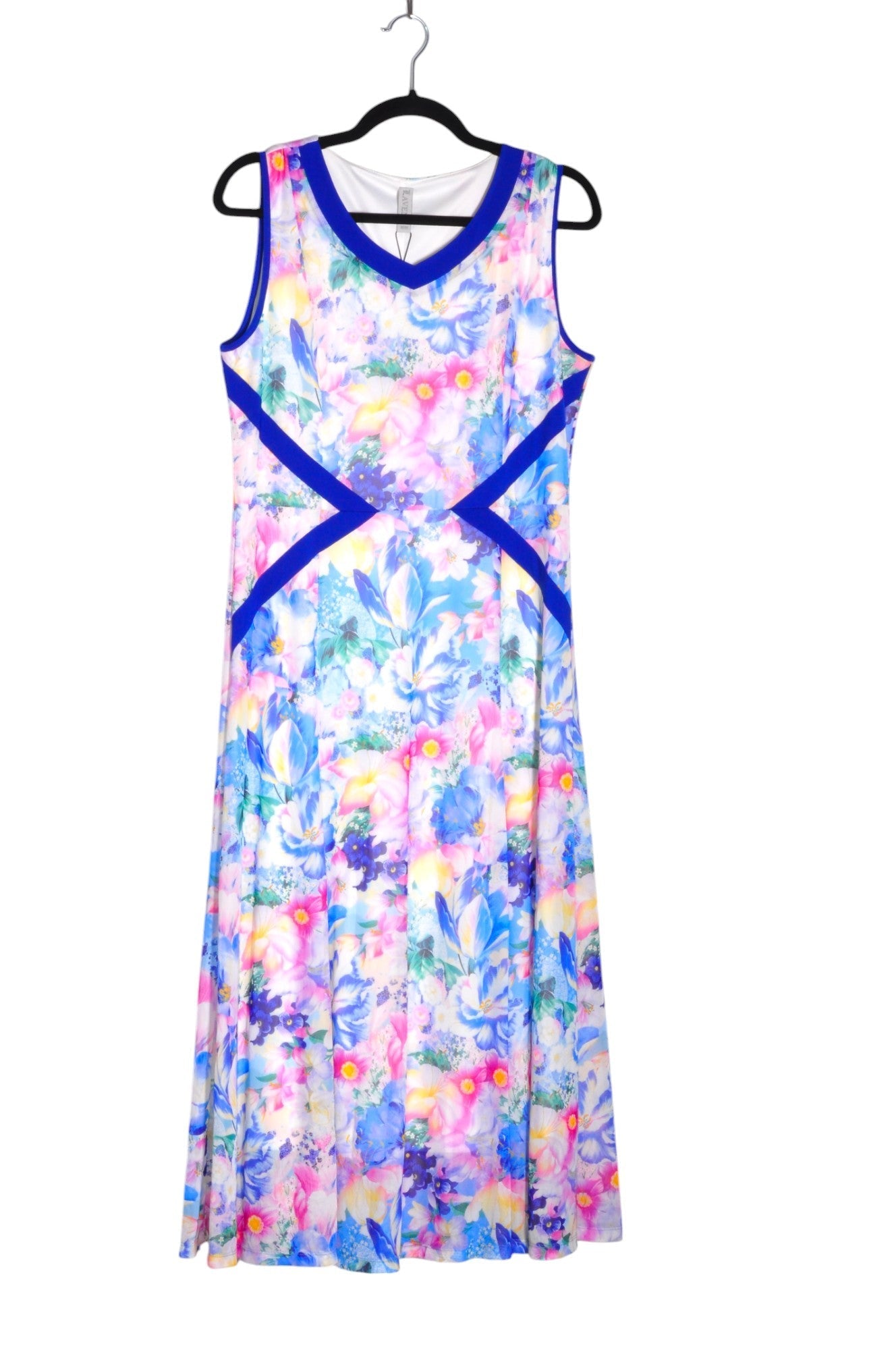 LAVENA Women A-Line Dresses Regular fit in Blue - M
