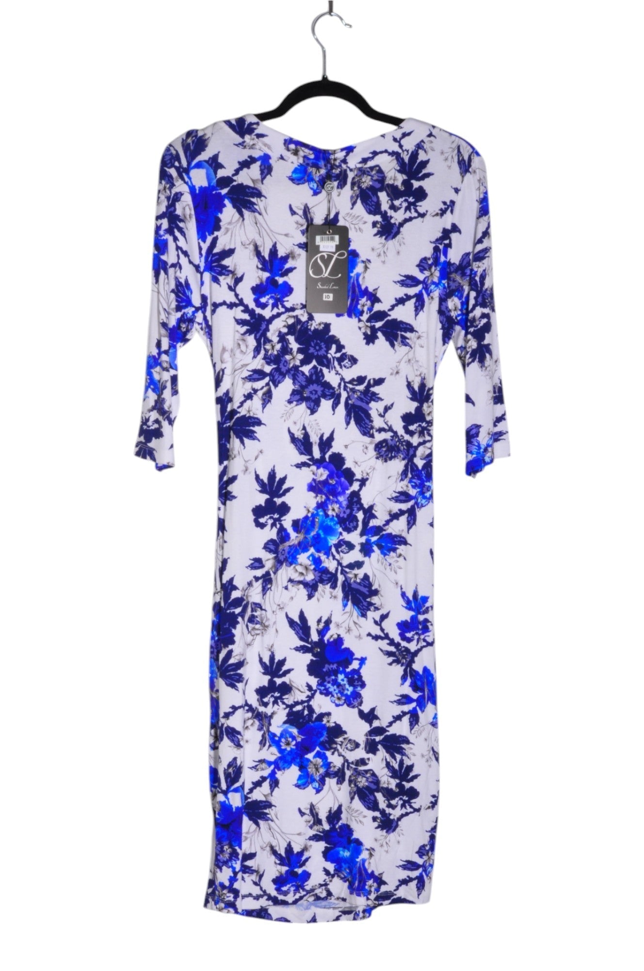 SMASHED LEMON Women Wrap Dresses Regular fit in Blue - 10