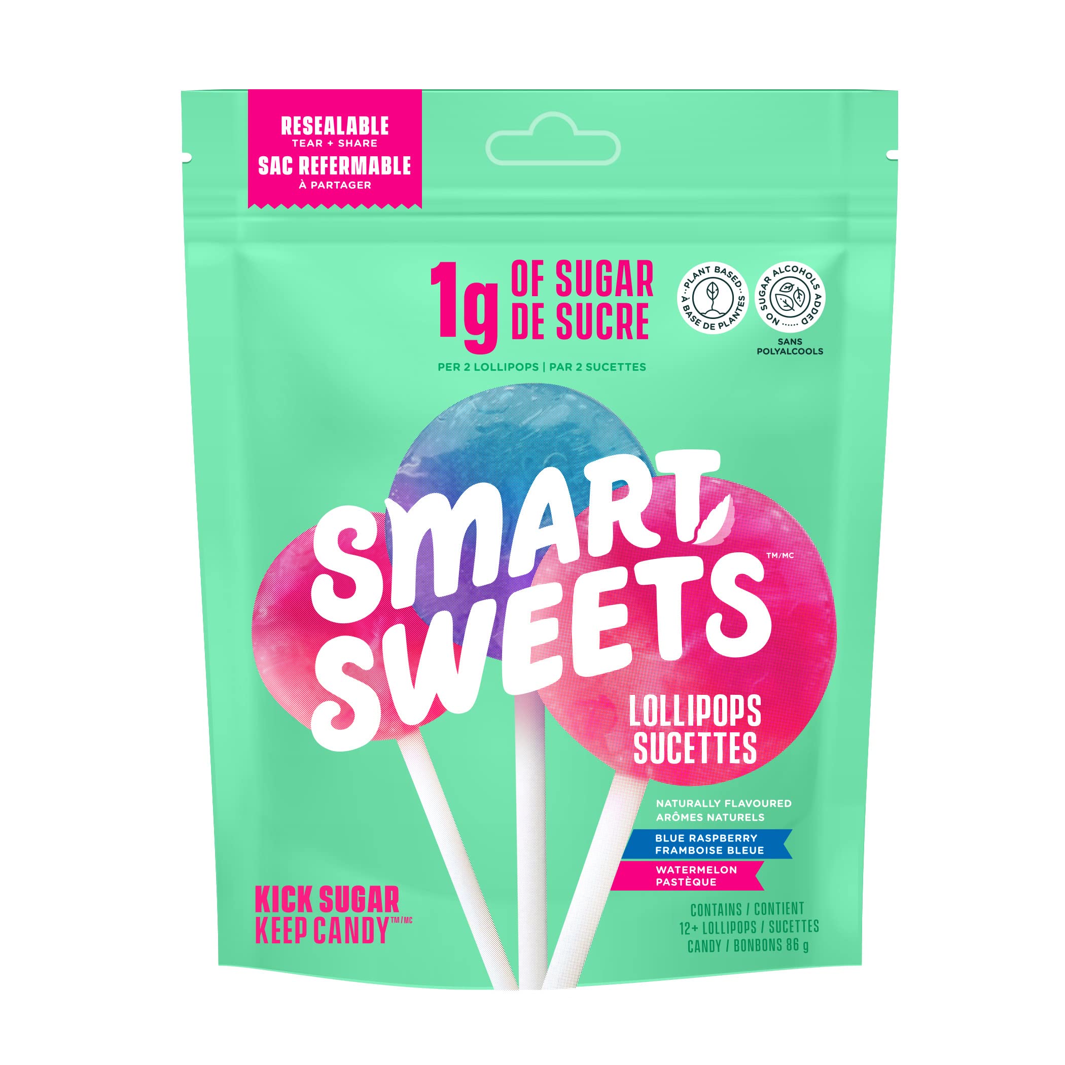 SmartSweets - Lollipops (85g)