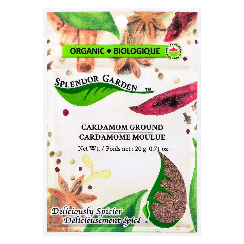 Splendor Garden - Organic Cardamom Ground (20g)