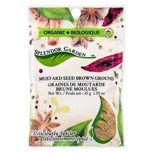 Splendor Garden - Organic Mustard Seed Brown Grd (45g)
