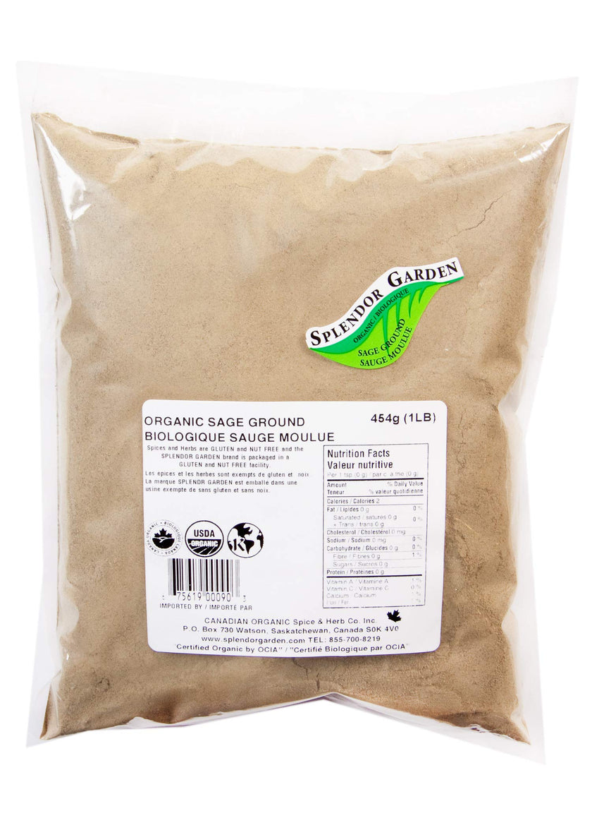 Splendor Garden - Organic Sage Ground (25g)