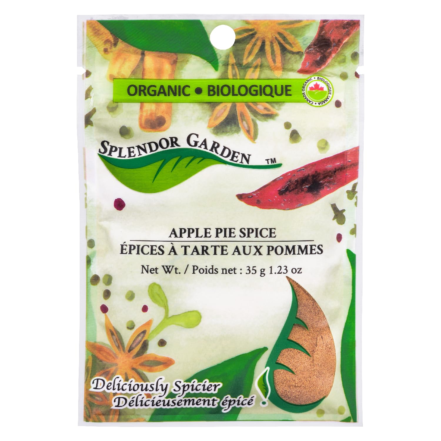 Splendor Garden - Organic Apple Pie Spice (35g)
