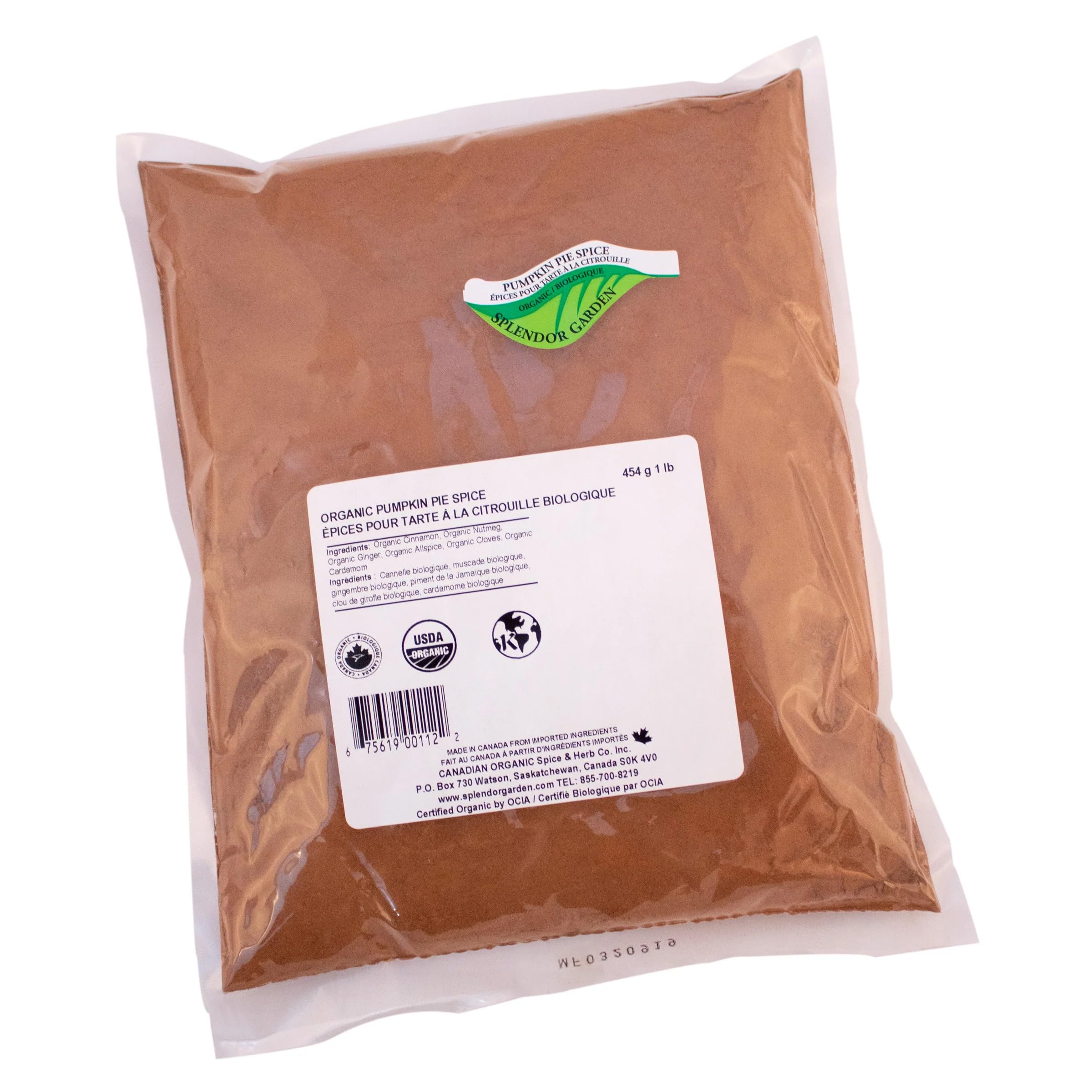 Splendor Garden - Organic Pumpkin Pie Spice (35g)