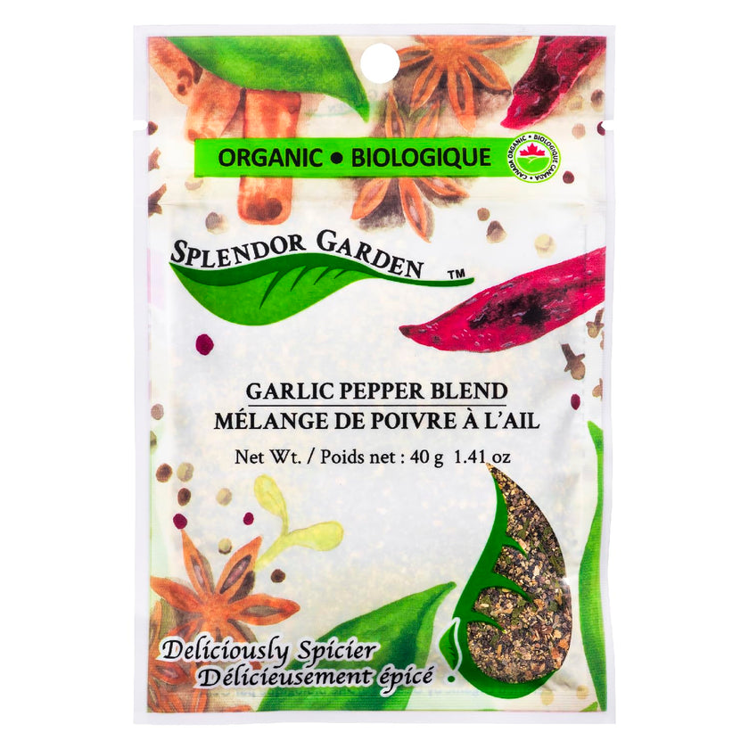 Splendor Garden - Organic Garlic Pepper (40g)