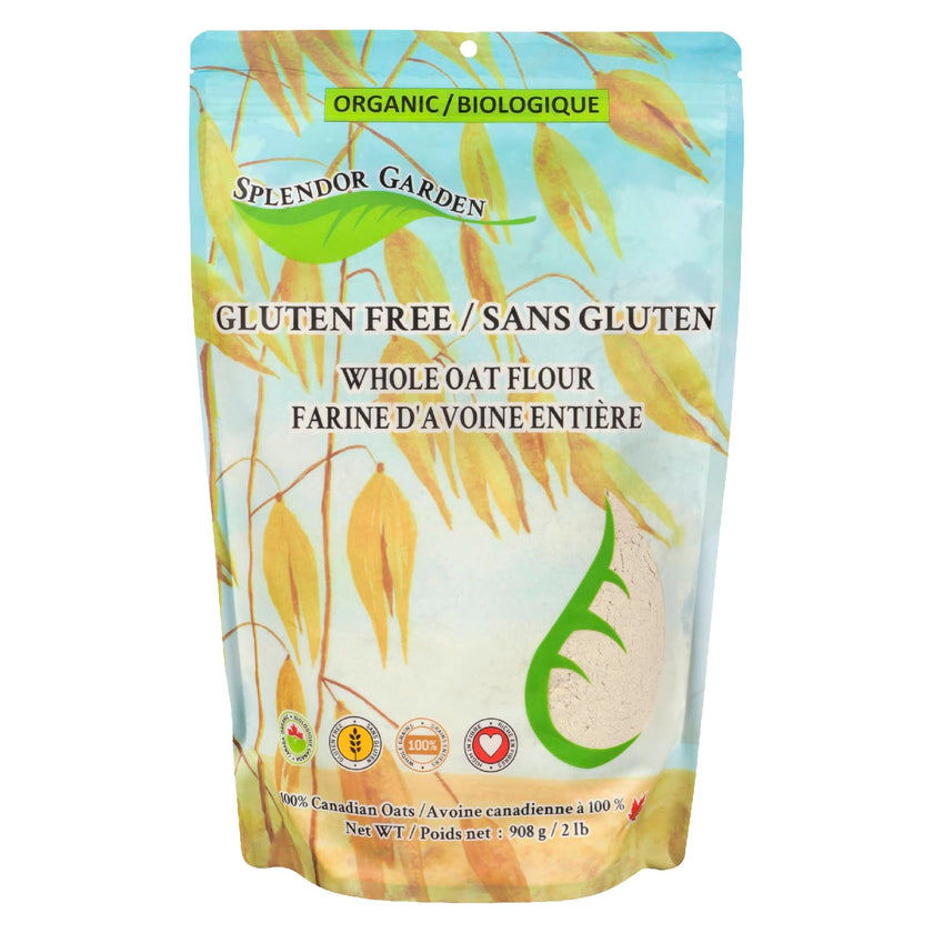 Splendor Garden - Organic Gluten Free Whole Oat Flour (908g)
