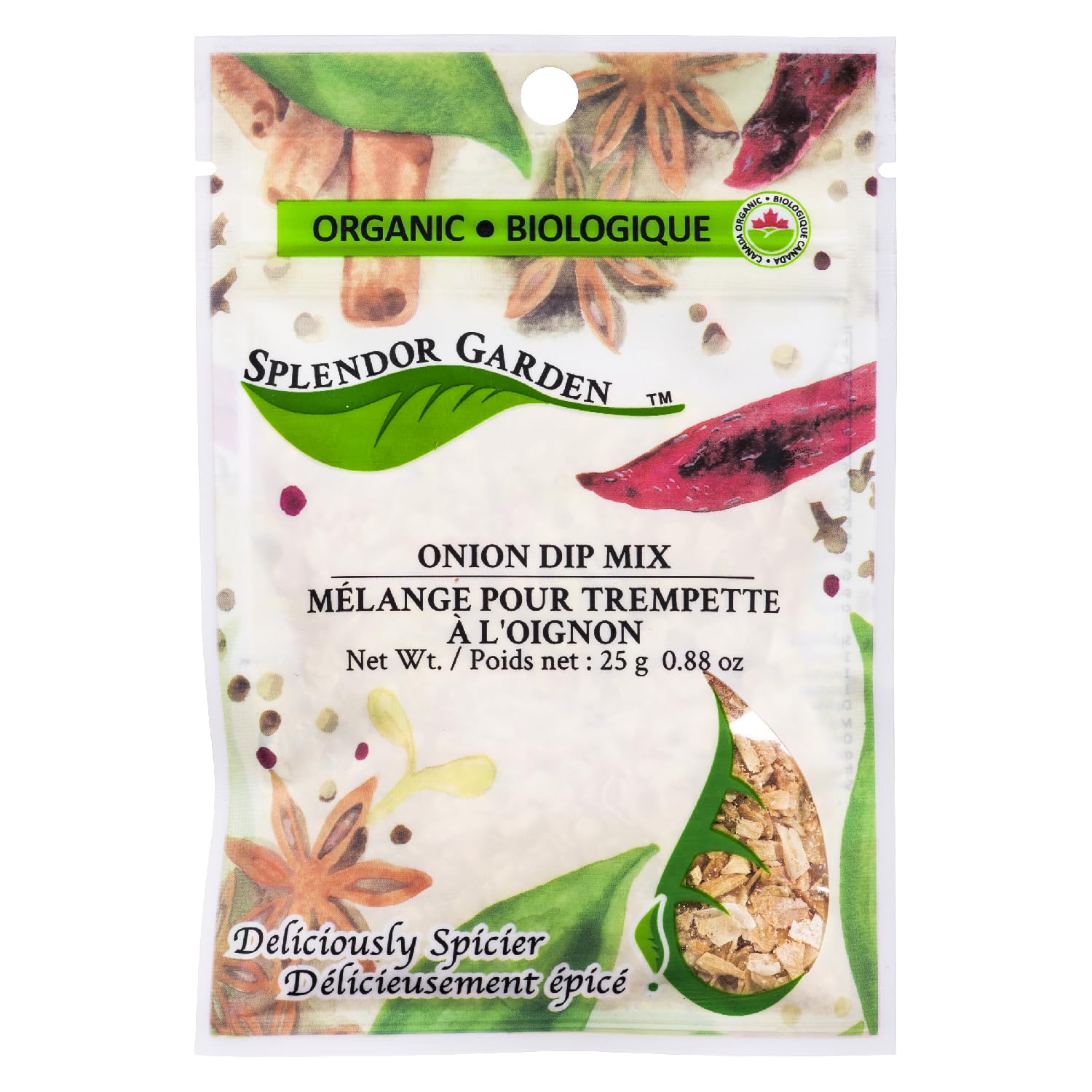Splendor Garden - Organic Onion Dip Mix (25g)