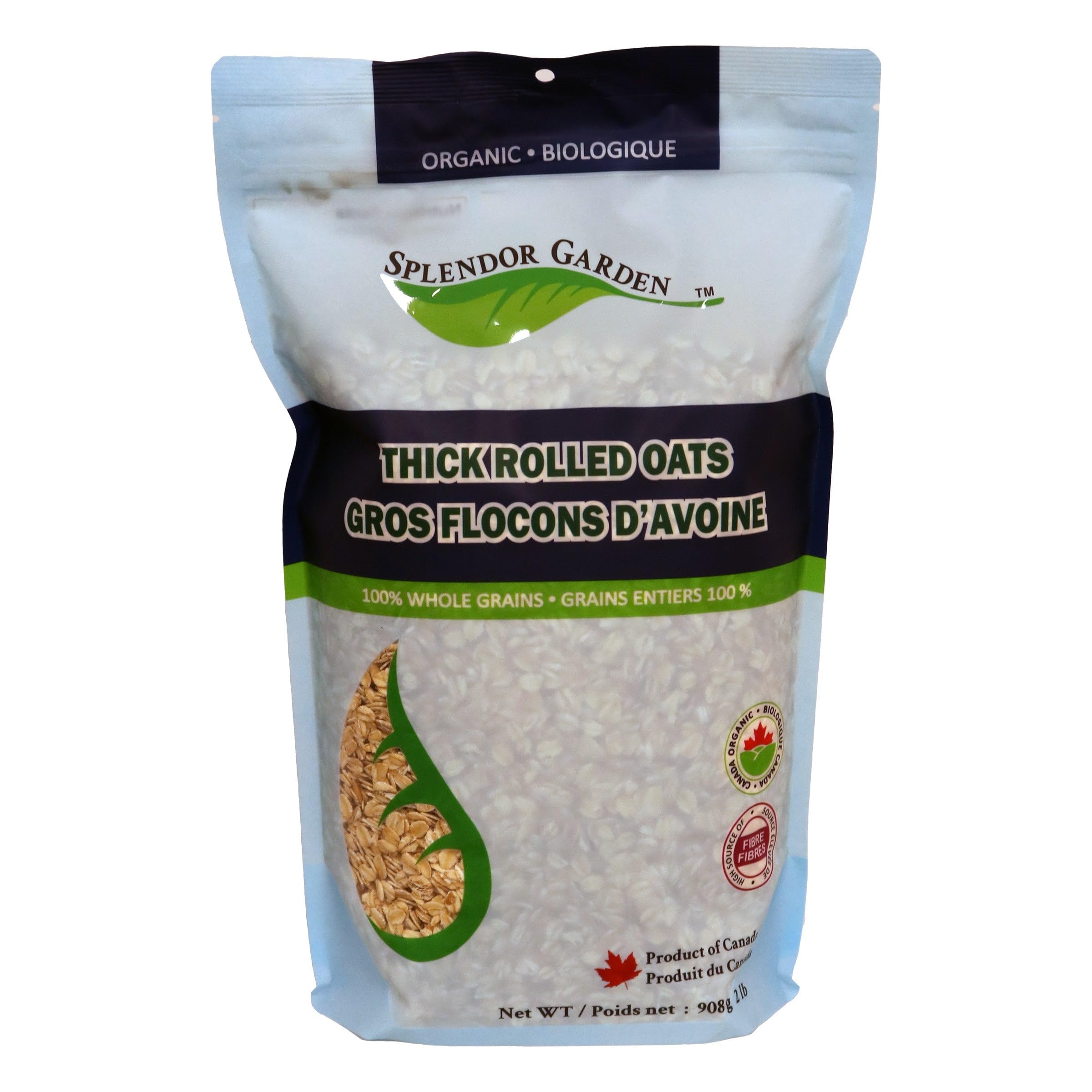 Splendor Garden - Organic Thick Rolled Oats (908g)