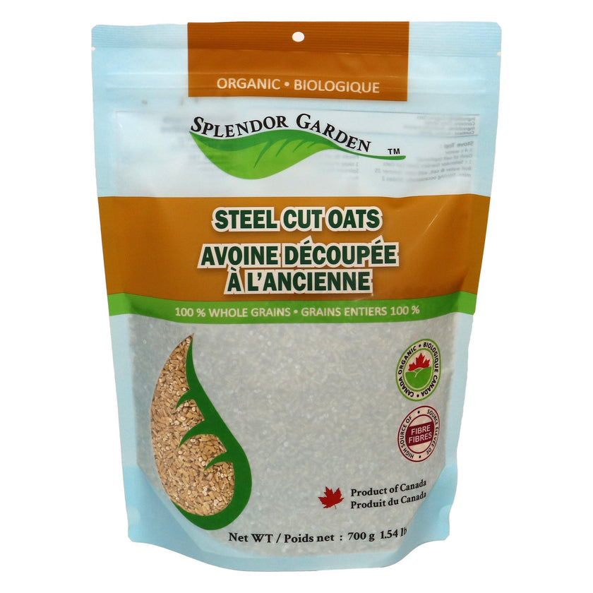 Splendor Garden - Organic Steel Cut Oats (700g)