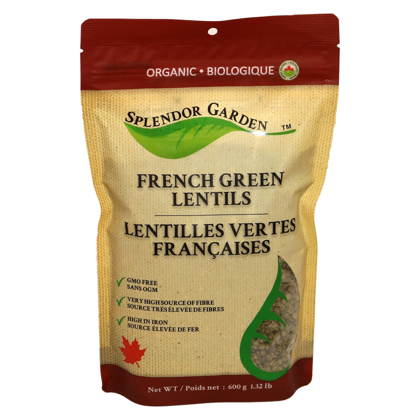 Splendor Garden - Organic French Green Lentils (600g)