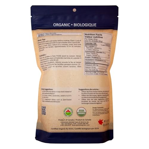 Splendor Garden - Organic Red Lentils (600g)
