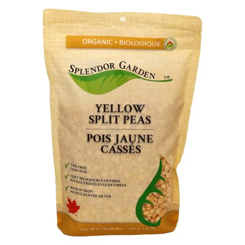 Splendor Garden - Organic Yellow Split Peas (600g)