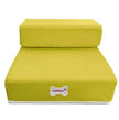 Foldable Pet Stairs – 2-Step Foam Dog & Cat Steps (Small & Large, Multiple Colours)