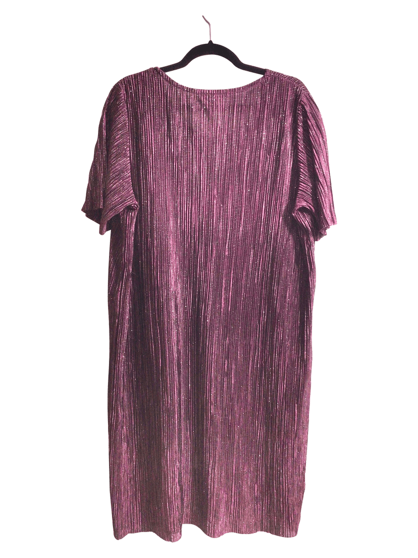 GEORGE Women Midi Dresses Regular fit in Purple - 2X