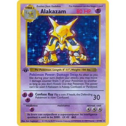 Alakazam (001/102) (BSS)