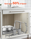 VEVOR 8 Qt 2 Pack Rectangle Chafing Dish Buffet Set Fullsize Pan Stainless Steel