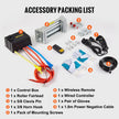 12000LBS Electric Winch 12V Steel Cable Off-road ATV UTV Truck Towing Trailer