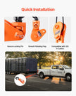VEVOR 2 Ton Snatch Block with Swivel Hook 3