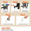 VEVOR 5 L Wax Melter for Candle Making, Large Electric Wax Melting Pot Easy Pour Spout, 4-level Temperature Control, Easy Clean for Candle Soap Cream Beauty Bulk Production Business or Home