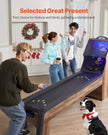 VEVOR 9 ft Roll & Score Arcade Game Table Electronic Scorer Game Room 4 Balls