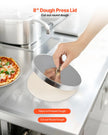 VEVOR 16 Inch Pizza Dough Roller Sheeter Semi-automatic Commercial Dough Press