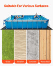 VEVOR 16x32ft Rectangle Pool Liner Pad Heavy Duty Pool Mat Prevent Punctures