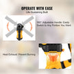 VEVOR 1-1/4 Inch SDS-Plus Rotary Hammer Drill, 13 Amp Corded Drills, Heavy Duty Chipping Hammers with Vibration Control & Safety Clutch, Electric Demolition Hammers Variable Speed, Power Tool For Conc