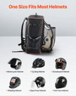 VEVOR 35.6L Welding Backpack 600D Polyester Welder Backpack for Tools and Helmet