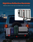 VEVOR 500 lbs Hitch Cargo Carrier Folding Hitch Cargo Carrier with Stabilizer